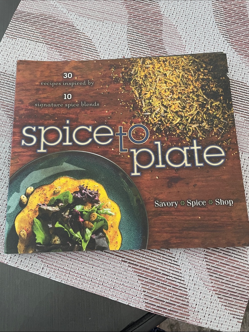 Cook book spice to plate